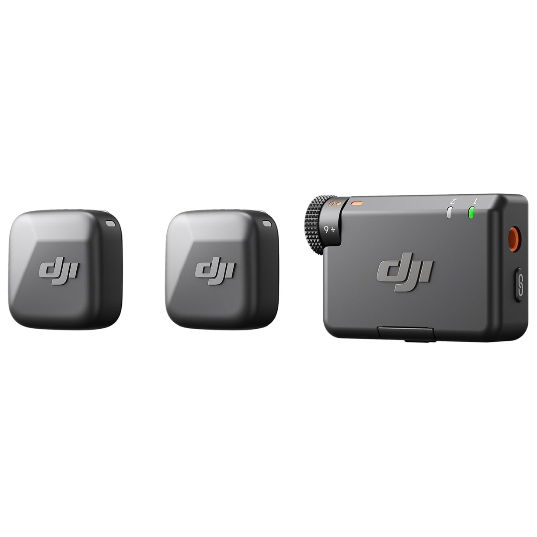 DJI Mic Mini Wireless Lavalier Microphone W/ 2x TX + 1x RX