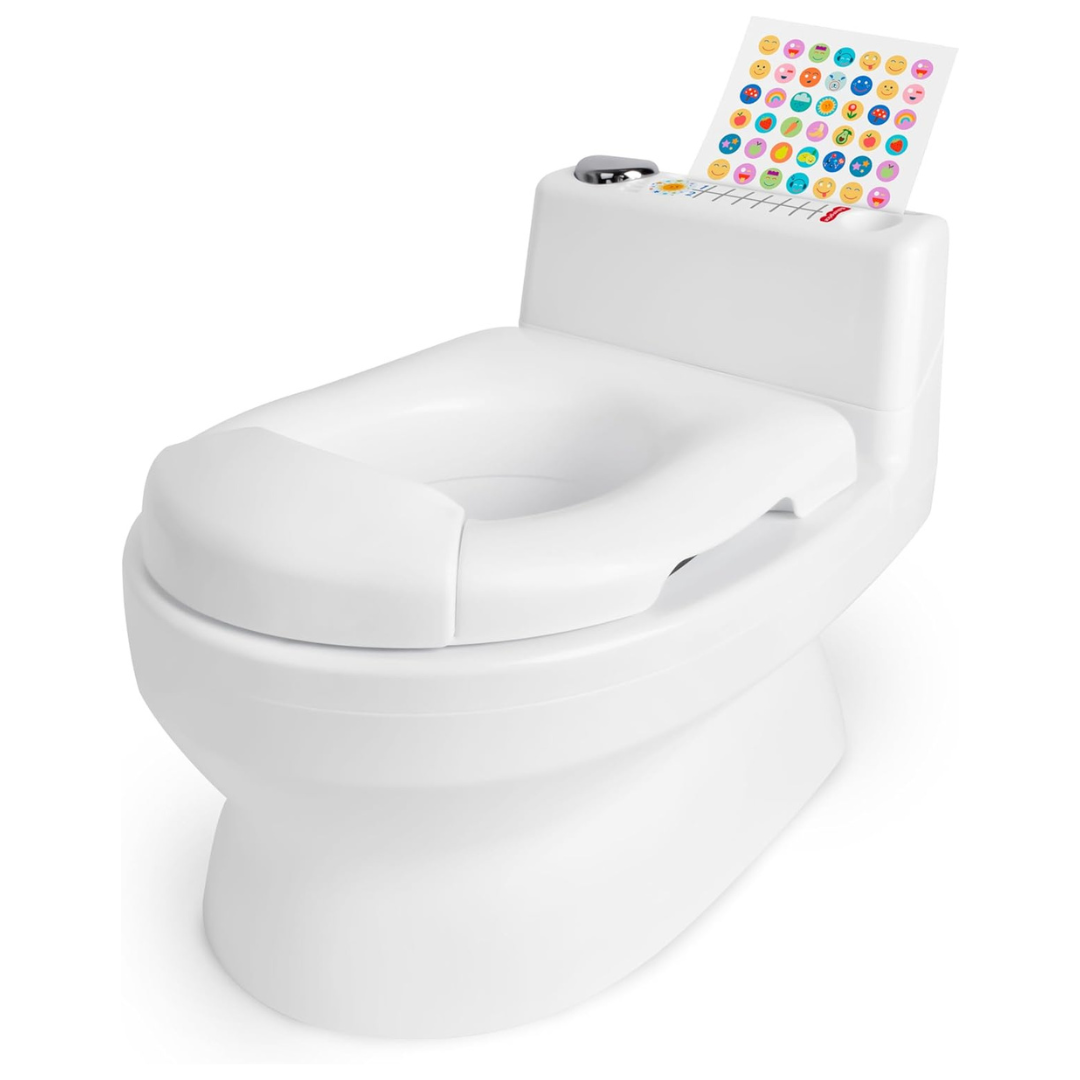 Fisher-Price Potty Trainer Chair W/ Flushing Sounds/Removable Seat