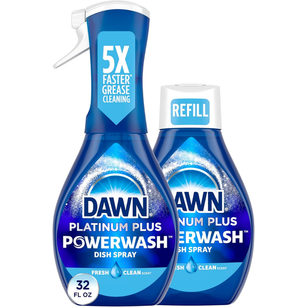 32 Fl Oz Dawn Powerwash Dishwashing Liquid (1 Starter Kit + 1 Refill)