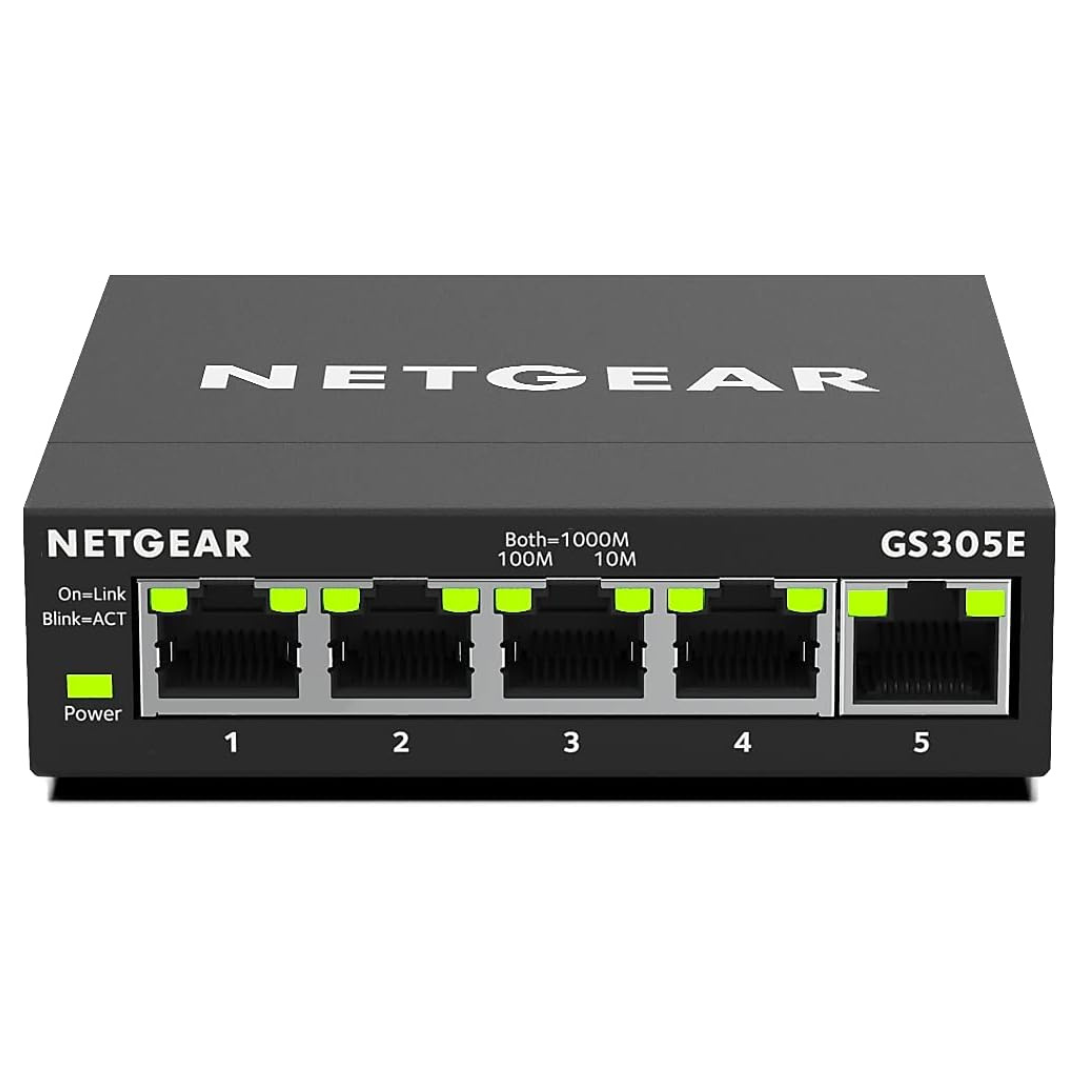 5-Port Gigabit Ethernet Easy Smart Managed Essentials Switch