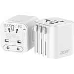 2 Pack Acer US To Europe Universal Adapter Plug