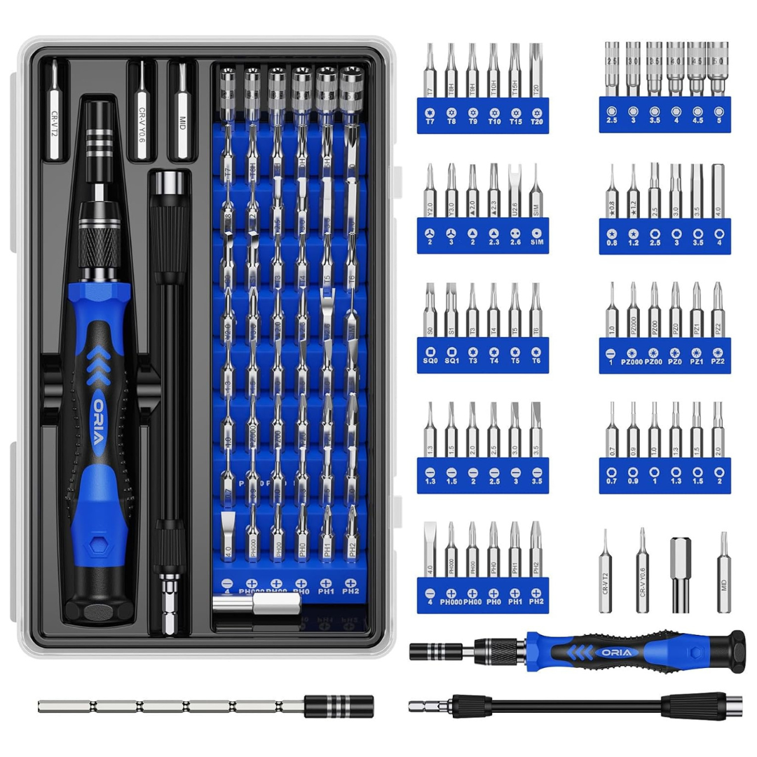61 In 1 Screwdriver Set With 57 Bits Precision