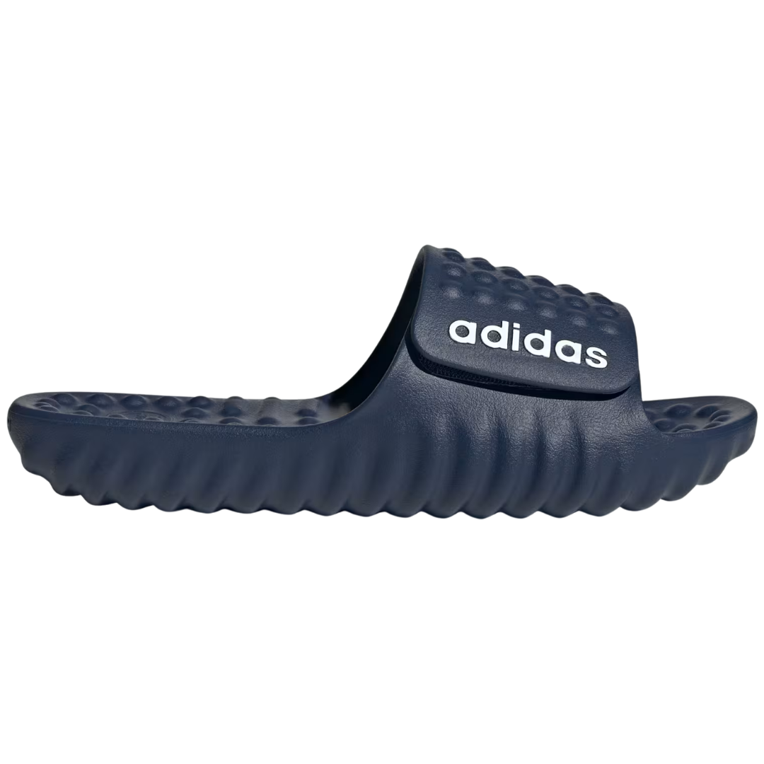 Adidas Unisex Adissage Adjustable 360rec Slide Sandals (Navy)
