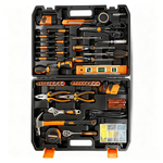 242-Piece JELLAS Tool Set With Plastic Toolbox Storage Case