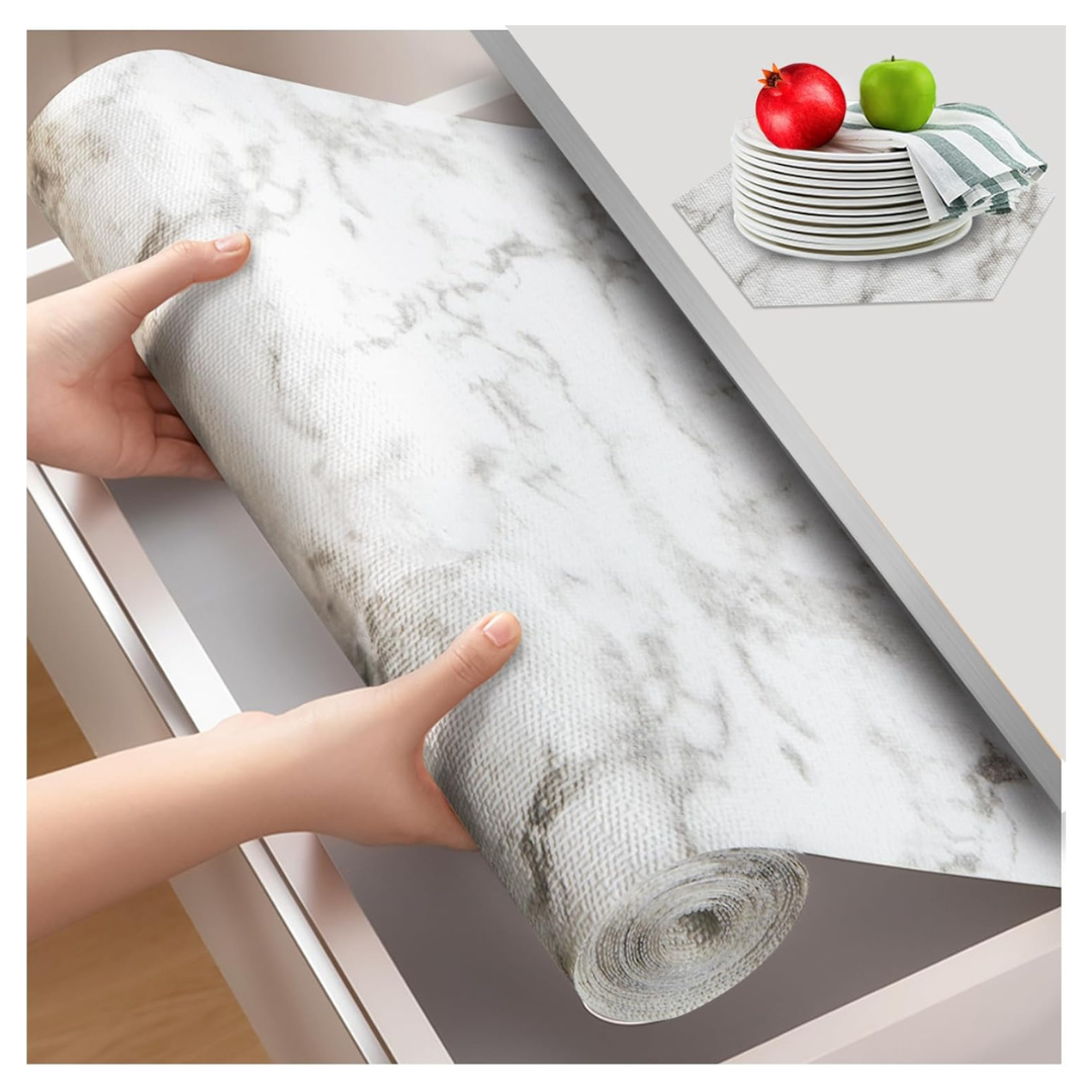 Shelf And Drawer Liner For Kitchen Cabinet (12" x 10')