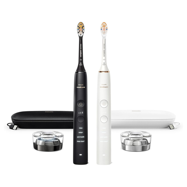 2-Pack Philips Sonicare DiamondClean Connected Electric Toothbrush (2 Colors)