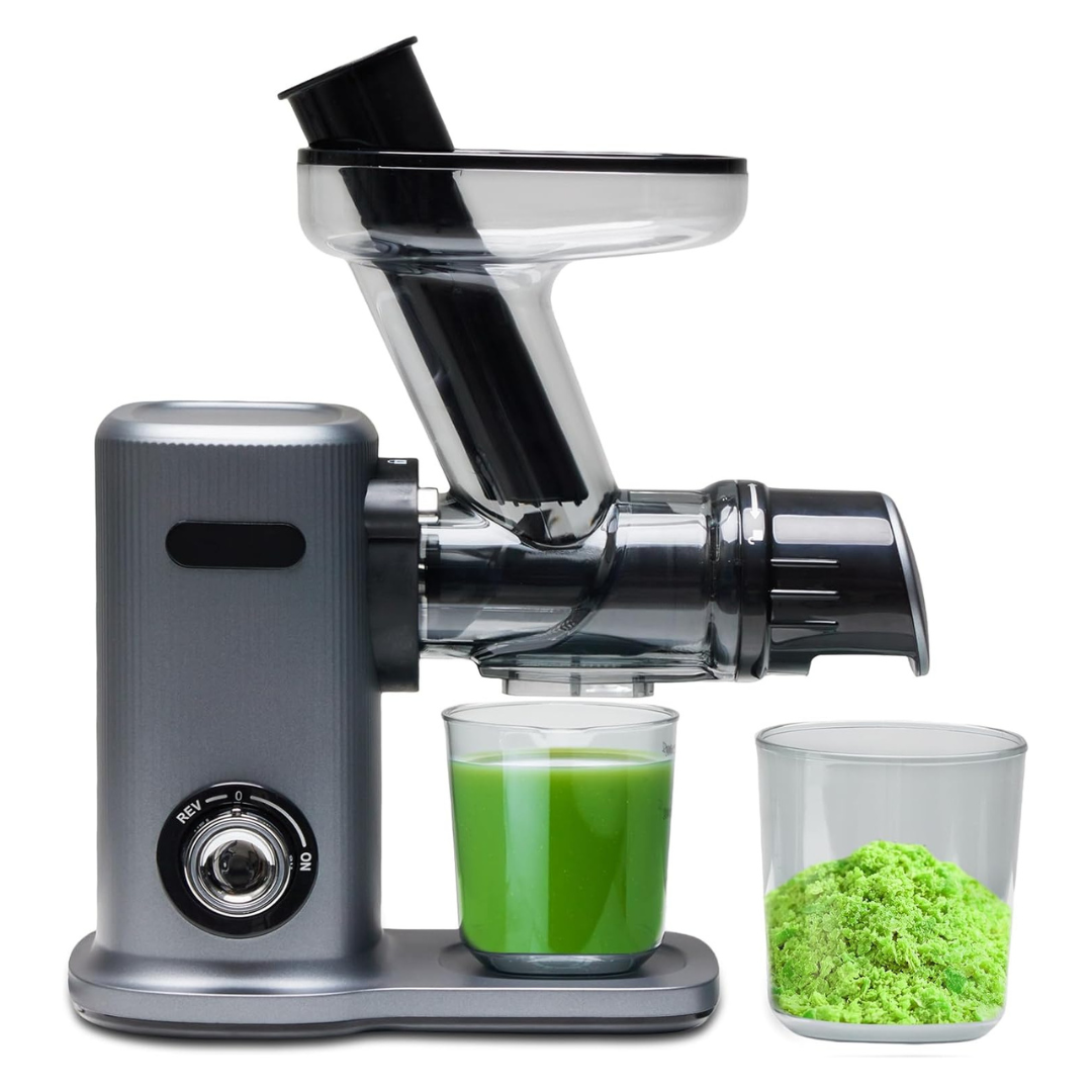 Slow Masticating Cold Press Juicer Machine With Extra Wide Feed Chute