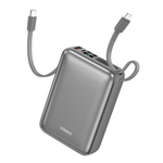 20000mAh 22.5W USB-C Portable Charger With Built-In Cable