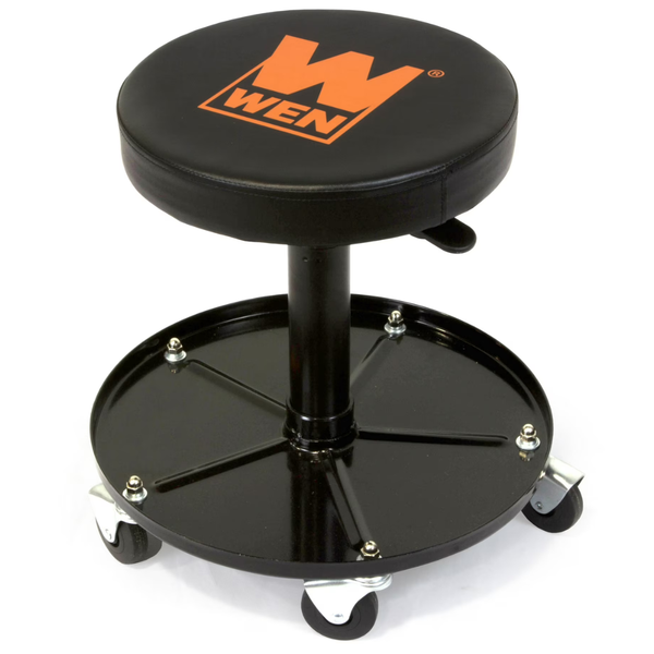 300 Lb Capacity Pneumatic Rolling Mechanic Stool (WEN 73012T)