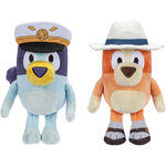 2-Pack Bluey Friends Captain And Holiday Bingo Plush Toys