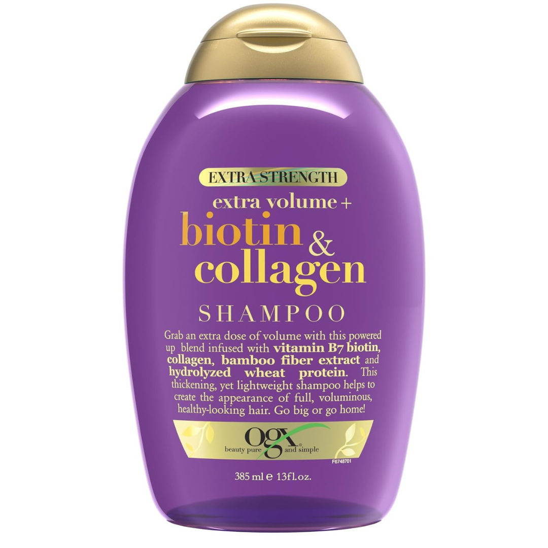 OGX 13oz Thick & Full + Biotin Collagen Shampoo With Vitamin B7