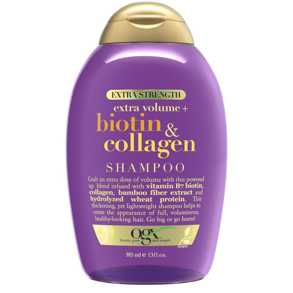 OGX 13oz Thick & Full + Biotin Collagen Shampoo With Vitamin B7
