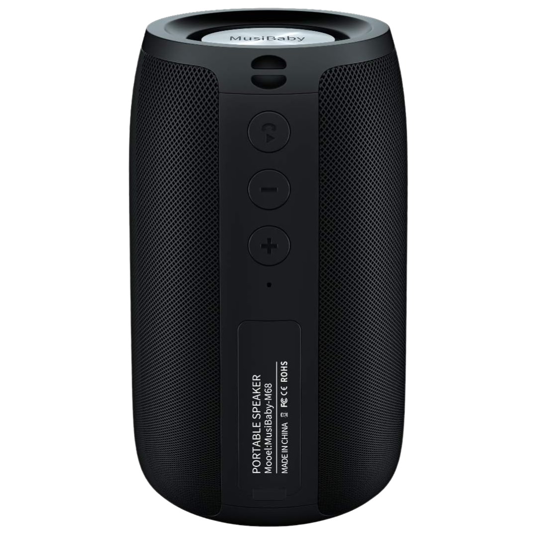 MusiBaby M68 12W Portable Waterproof Bluetooth Speaker (3 Colors)