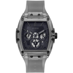 GUESS Men's Trend Tonneau 43mm Stainless Steel Watch