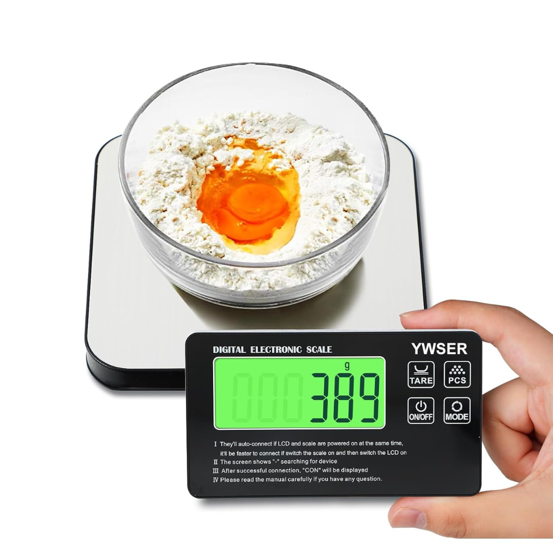 33lb Wireless Magnetic Digital Kitchen Scale W/ Remote LCD Display