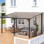 10ft x 14ft Aecojoy Patio Hardtop Aluminum Gazebo