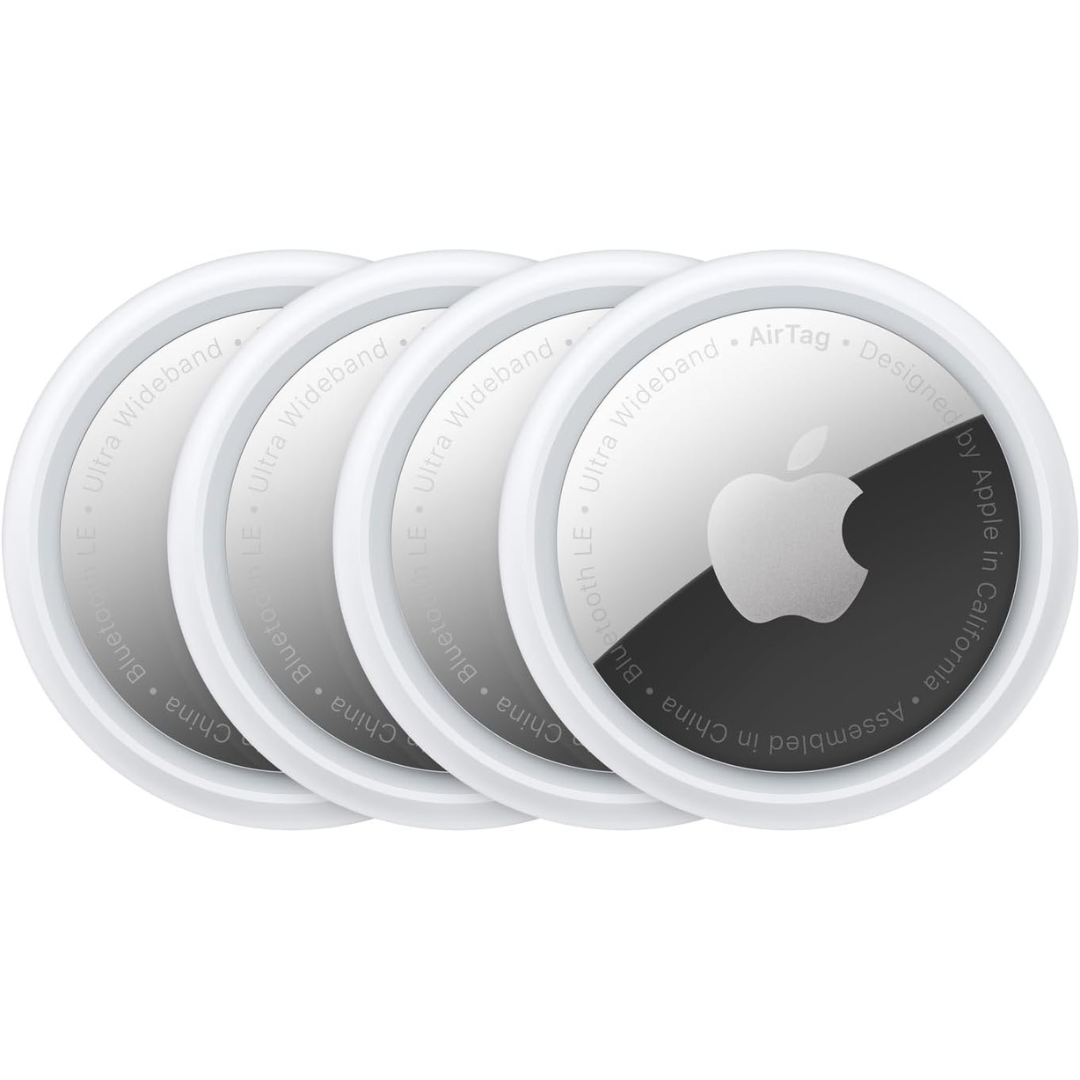 4-Pack Apple AirTags Item Tracker With Apple Find My
