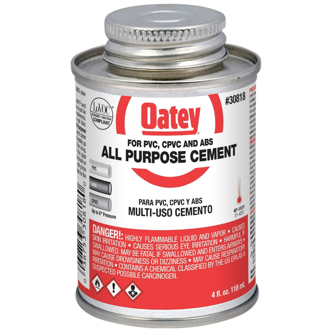 All-Purpose Fast-Setting Medium Bodied Clear Plumbing Cement