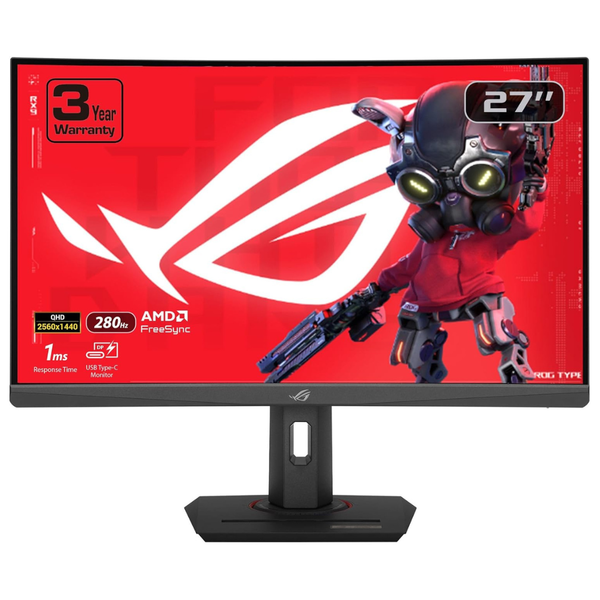 27" Asus ROG Strix Curved WQHD 280Hz 1ms VA Freesync Gaming Monitor