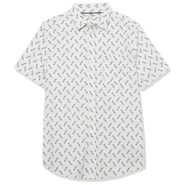 Amazon Essentials Men's Stretch Poplin Shirt