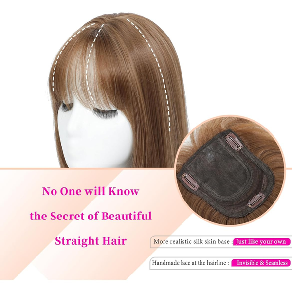 Hvvzoy Women's Hair Toppers with Thinning Hair