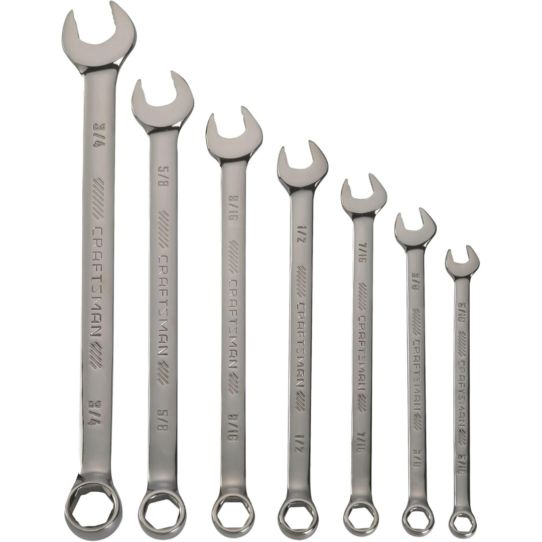 Craftsman 7-Piece Overdrive SAE Wrench Set