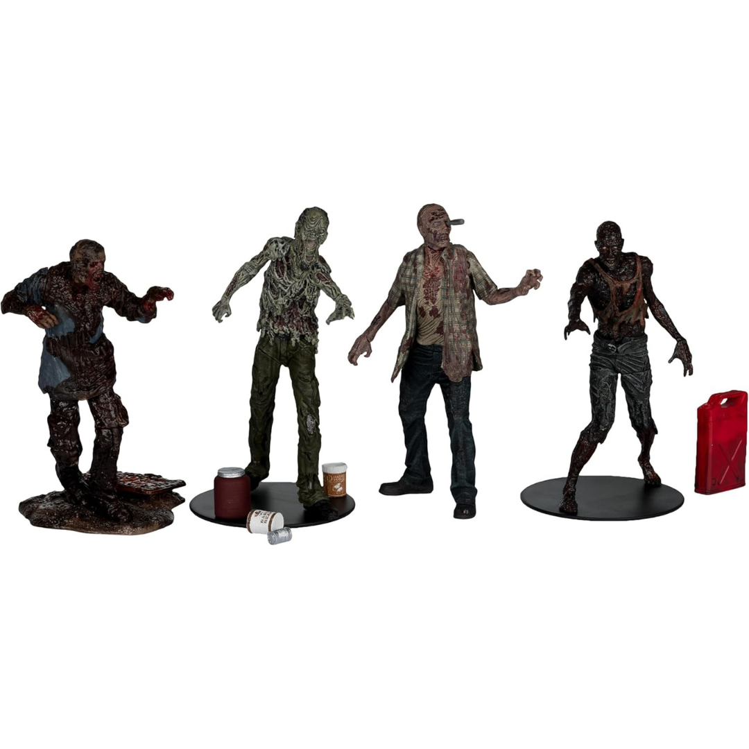 4-Pack McFarlane Toys The Walking Dead 5" Walkers Figure