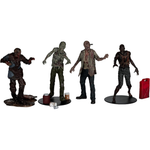 4-Pack McFarlane Toys The Walking Dead 5" Walkers Figure