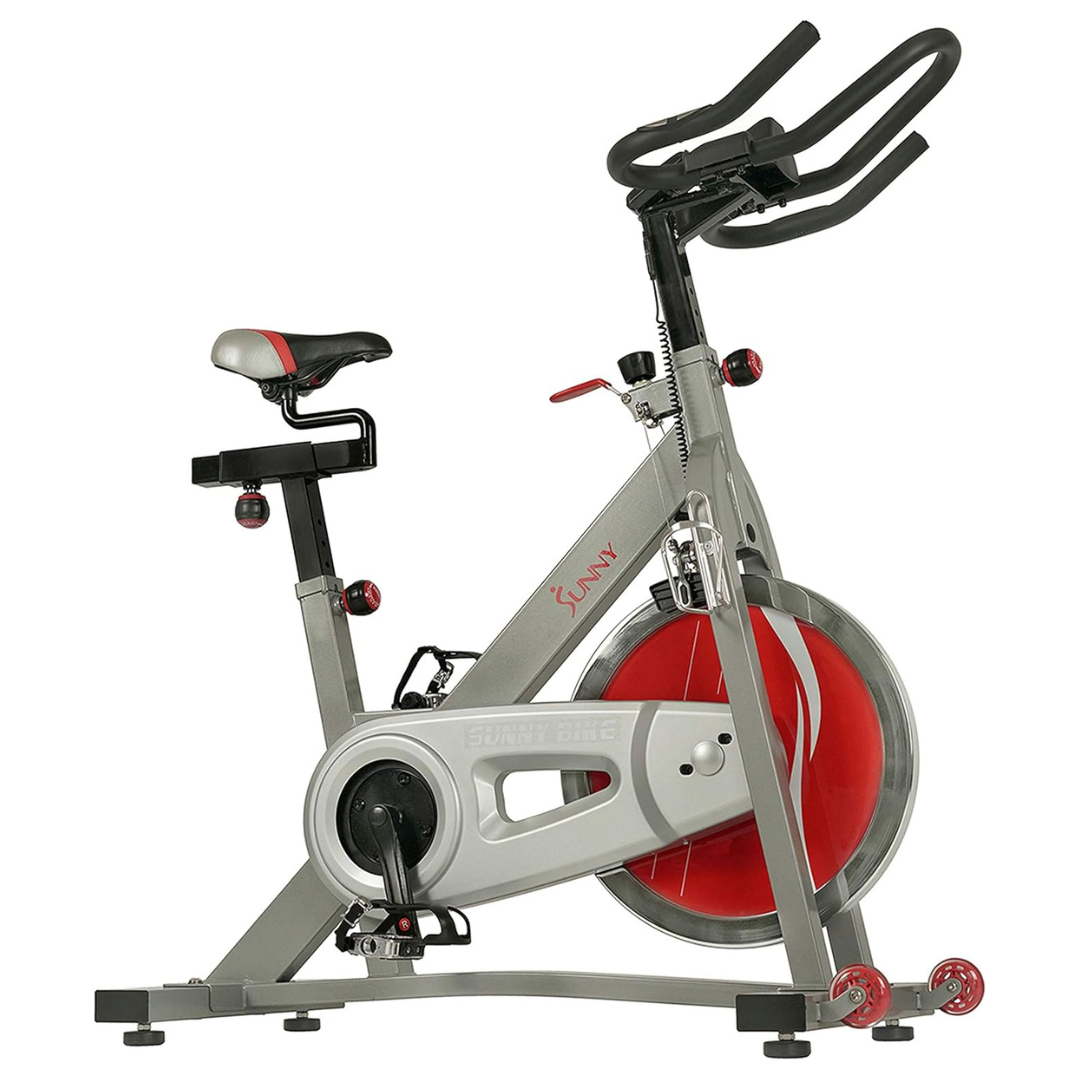 Sunny Health & Fitness Indoor Cycling Bike With 40 LB Flywheel