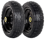 10" Flat-Free Solid Tire And Wheel Replacement
