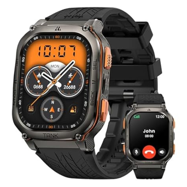 Amaztim Waterproof 6 Satellite Positioning/Compass Military Smartwaches