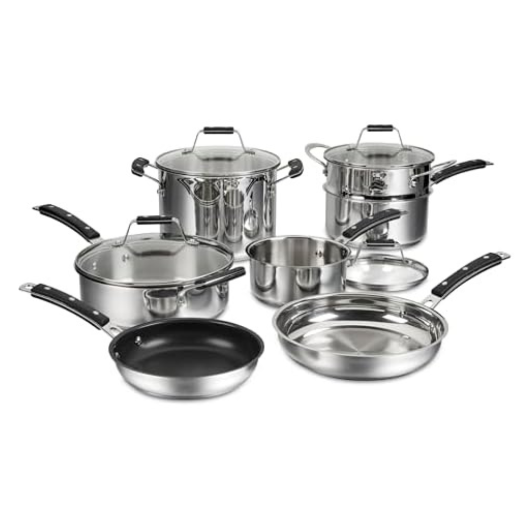 11-Piece Cuisinart Heritage Stainless Collection Set