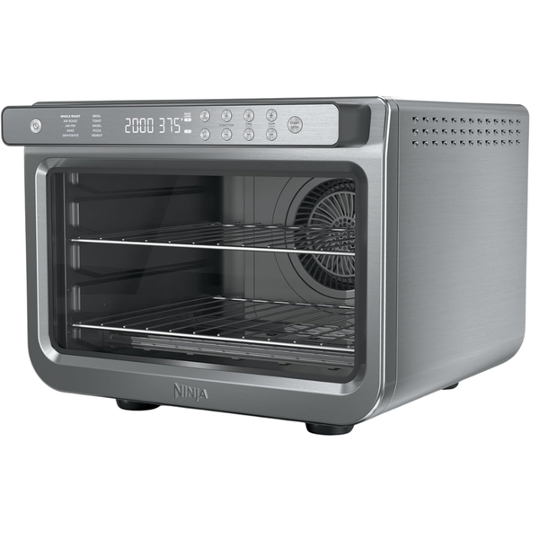 10-in-1 Ninja 1800W Stainless Steel Air Fryer & Toaster Oven