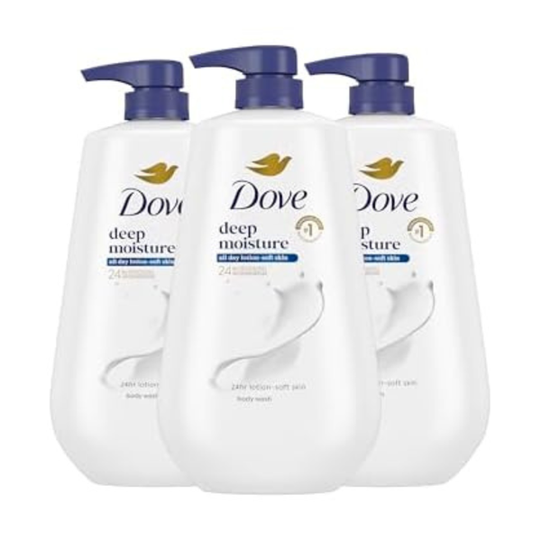3-Pack 30.6-Oz Dove Body Wash With Pumps