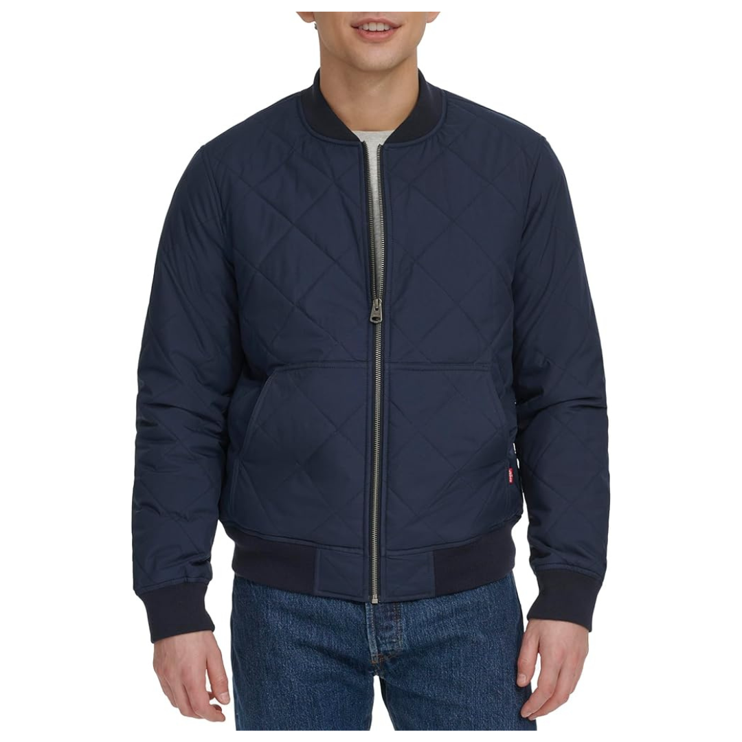 Levi's Men's Diamond Quilted Bomber Jacket