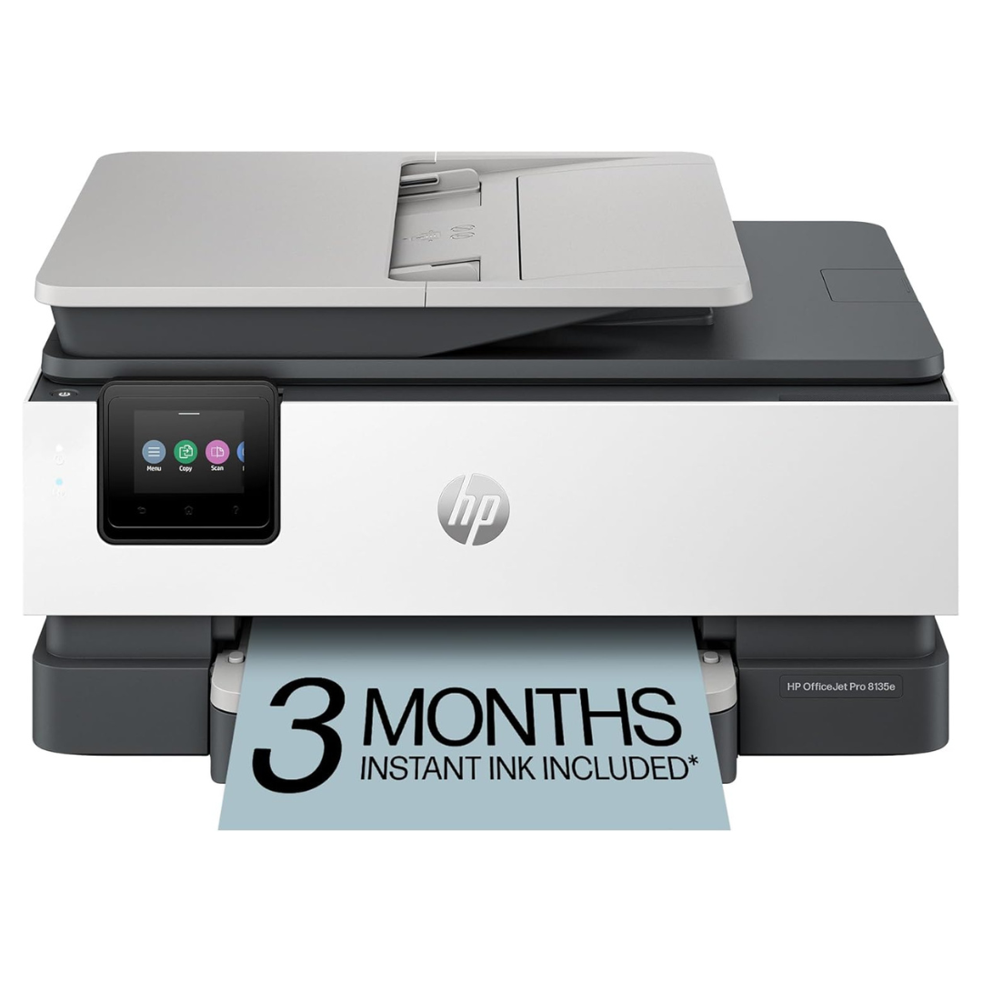 HP OfficeJet Pro 8135e Wireless Network Inkjet Printer