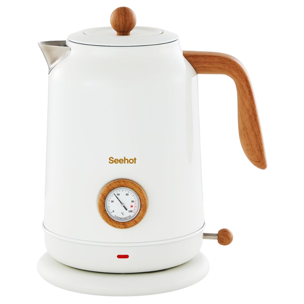 Seehot 1.7L Electric Kettle With Thermometer (57-Oz)