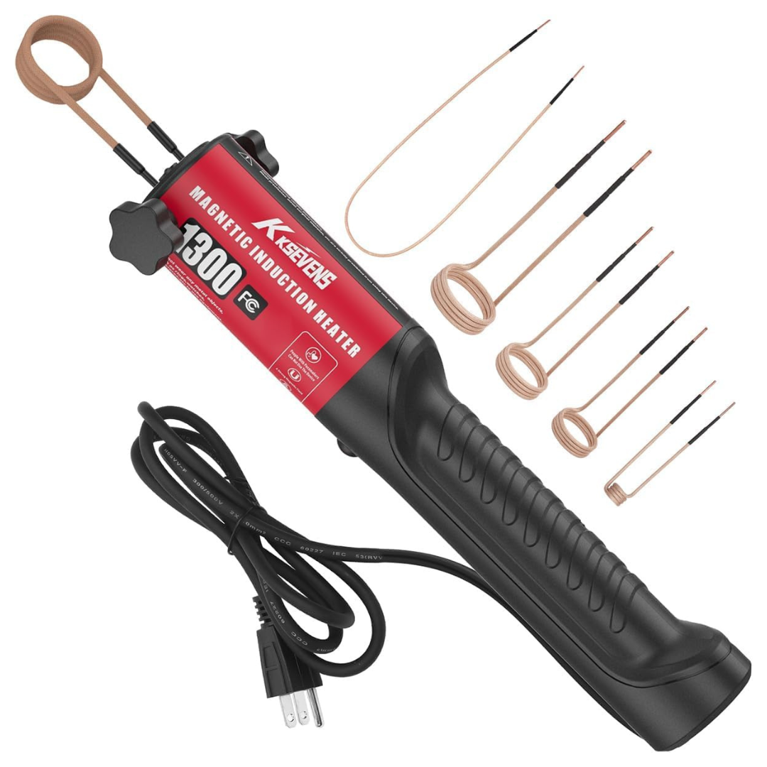 1300W Induction Heater Bolt Removal Tool With 5 Coils