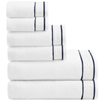 6-Piece Tommy Hilfiger Ultra Soft & Quick Dry Cotton Towel Set