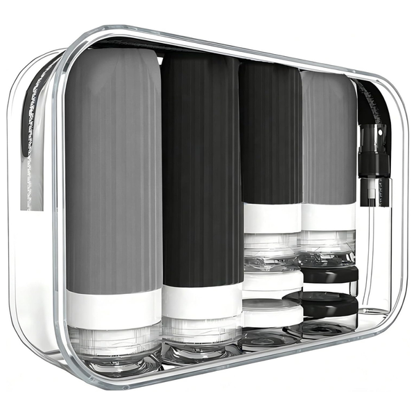 16-Pack TSA Approved Silicone Travel Bottles (3.4oz)