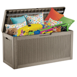 60 Gallon Waterproof Resin Outdoor Lockable Storage Box