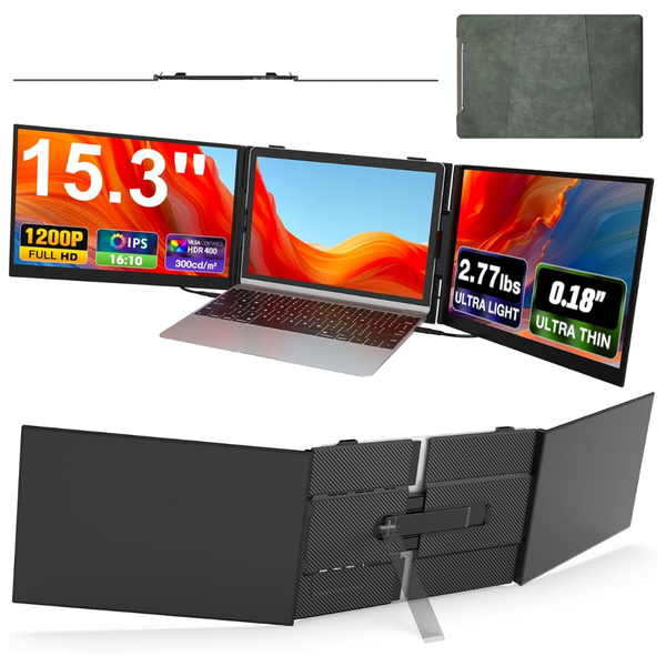 15.3" Ultra-Thin Portable Laptop Screen Extender