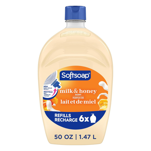 50-Oz Softsoap Milk & Honey Scented Liquid Hand Soap Refill