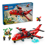 478-Piece LEGO City Fire Rescue Plane Building Blocks Playset (60413)