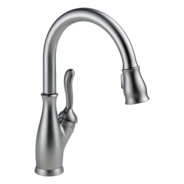 Delta Leland Brushed Nickel Kitchen Faucet (9178-AR-DST)