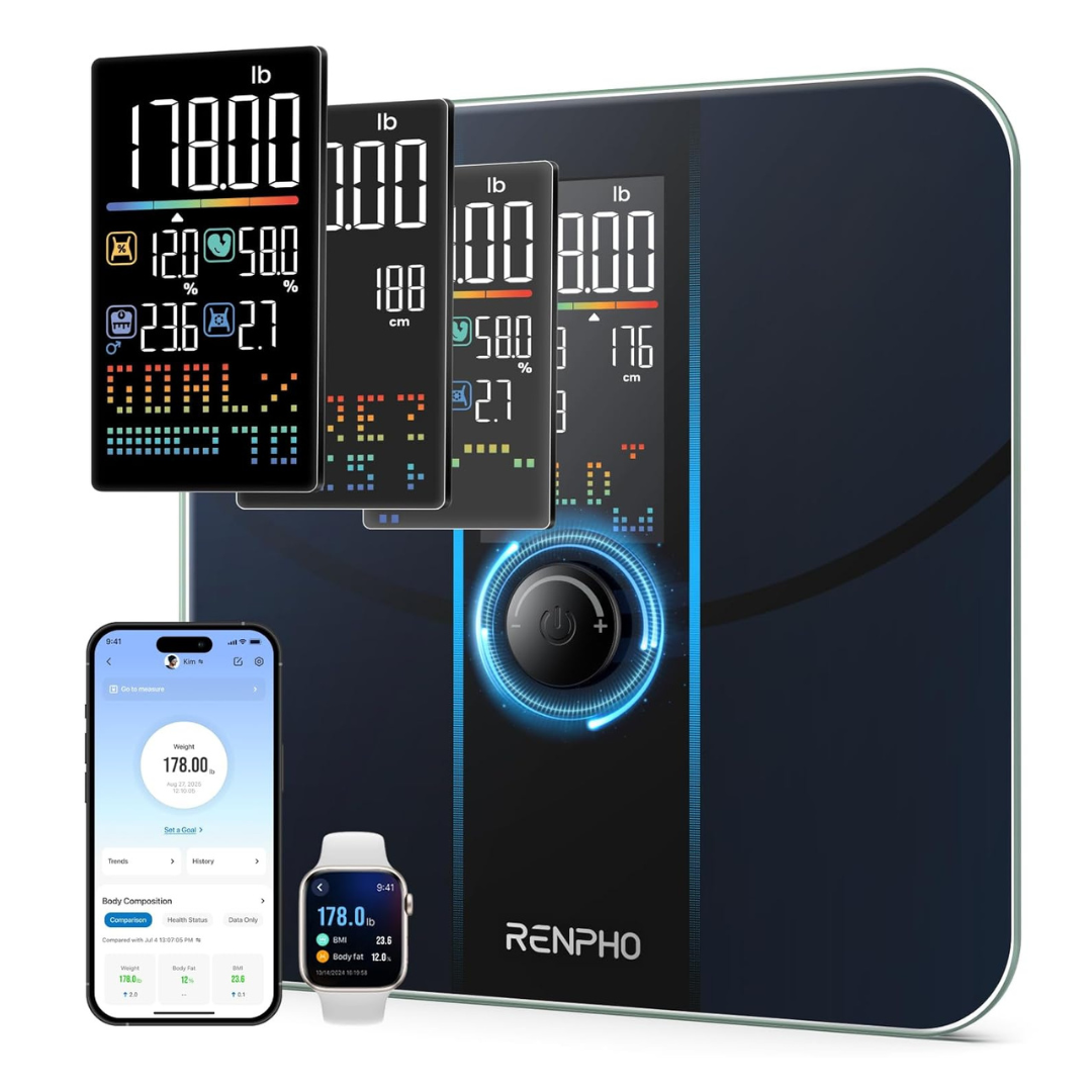 Renpho ELIS 3X Body Weight & Fat Smart Scale