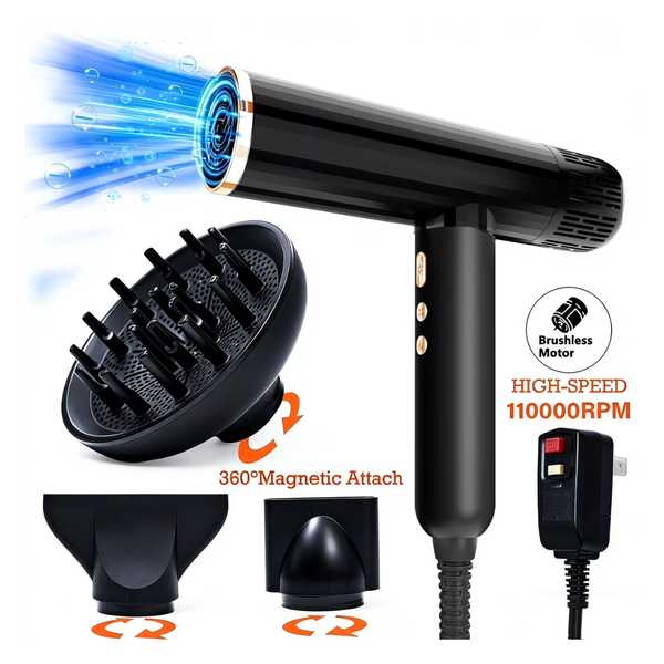 High Speed 110000RPM Ionic Hair Dryer