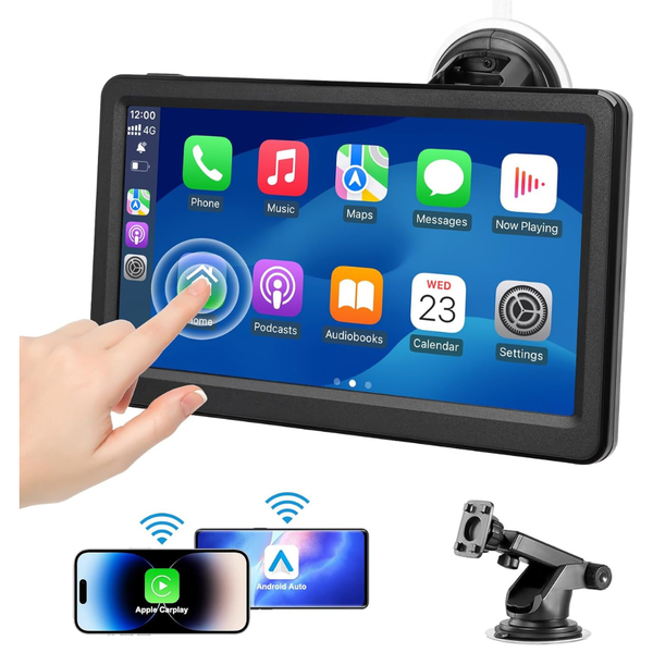7" HD Touch Screen Portable Car Stereo