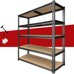5-Tier Heavy Duty Metal Storage Shelves