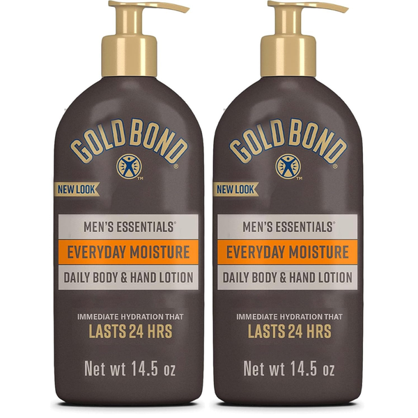 2-Pack 14.5-Oz Gold Bond Men's Everyday Moisture Lotion